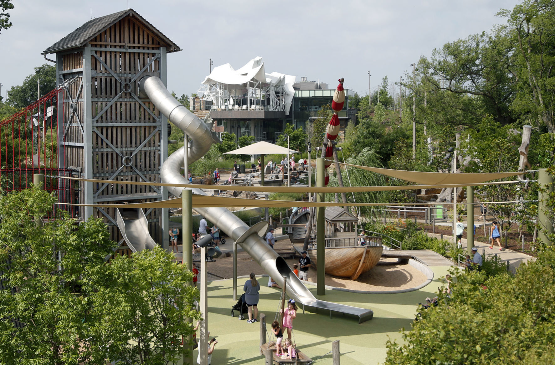 Gathering Place doubles expected visitors in first year